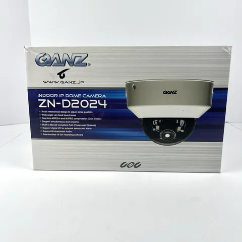Ganz ZN-D2024 IP Dome Security Camera ONLY – New Open Box – No Mount/Hardware