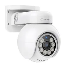 SANNCE 4K POE Security IP Camera 2-Way Audio Pan&Tilt Auto Tracking Color Night