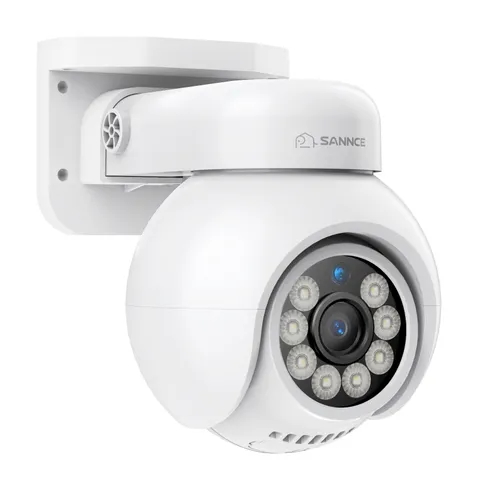 SANNCE 4K POE Security IP Camera 2-Way Audio Pan&Tilt Auto Tracking Color Night
