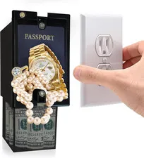 Wall Outt Safe and Ectrical Outt Hidden Wall Safe, Hide in Plain Sight Key Money