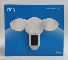 Ring Floodlight Cam Wired Plus - White