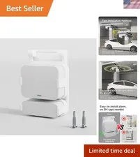 Garage Door Bracket for SimpliSafe Alarm Contact Sensor | Secure Mount with Q...