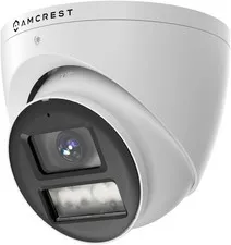 Analog 5MP NightColor Outdoor Security Camera, Turret 5MP @ 25fps, CCTV-Coax-BNC