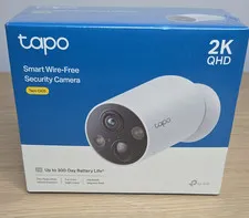 TP-LINK Tapo C425 2K QHD Wire-Free Night Vision Weatherproof Wi-Fi Camera
