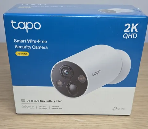 TP-LINK Tapo C425 2K QHD Wire-Free Night Vision Weatherproof Wi-Fi Camera