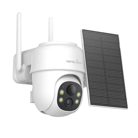 Wansview B6 2K Wireless Solar Security Camera Outdoor Wifi Color Night Vision