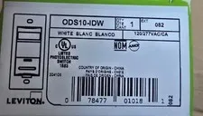 LEVITON Occupancy Sensor: Occupancy/Photocell/Vacancy, Incandescent/LED, Passive