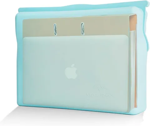 Large Silicone Waterproof & Heat Resistant Bag- Airtight Zip Closed Seal Pouch