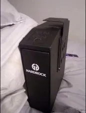 Hardrock Black Metal Security Safe w/ finger print & Digital Keypad and fi