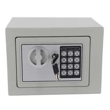 Upgrade 9" Electronic Digital Safe Box Keypad Lock with Keys Wall Mounted 2020