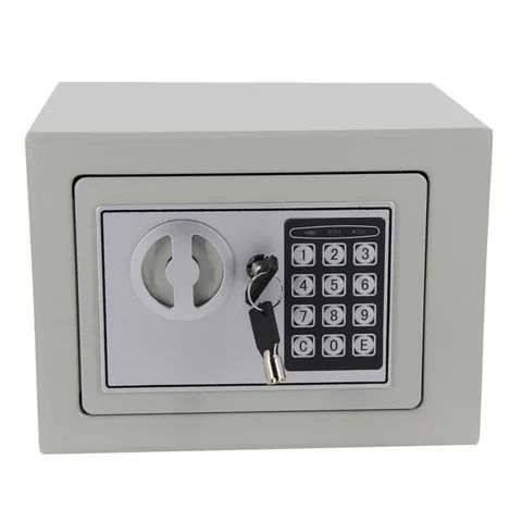 Upgrade 9" Electronic Digital Safe Box Keypad Lock with Keys Wall Mounted 2020