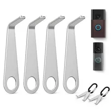 Video Doorbell Removal Key Tool, Metal Upgrade with Keychain, Compatible with...