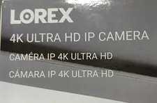 Lorex 4K Ultra HD IP Bullet Camera Wired Outdoor Weatherproof NV