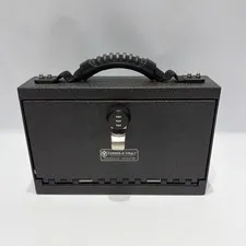 Console Vault Transporter Universal Portable Steel Gun Safe w/ Combination Lock