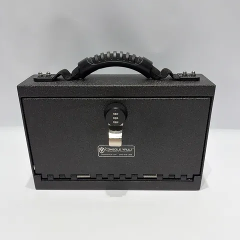 Console Vault Transporter Universal Portable Steel Gun Safe w/ Combination Lock