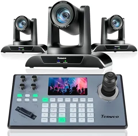 PTZ Camera and Controller Bundle/Kits - 20X AI Humanoid & Face Auto-Tracking PTZ