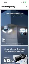 Reolink Elite Pro Floodlight PoE Security Camera New Sealed Box (Ethernet Mount)