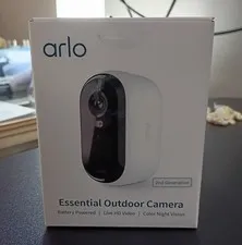 (New) Arlo Essential Outdoor Camera HD Wireless 1080p Security VMC2050
