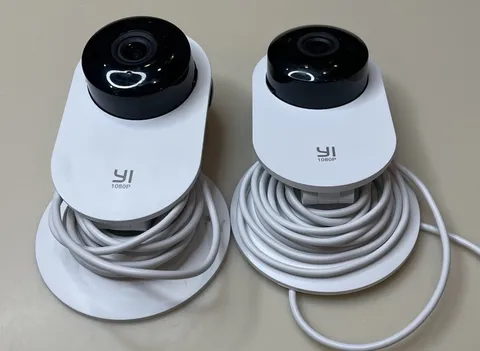 2 Pack YI 1080p Home Camera Family Pack w/ Night Vision Two Way Audio
