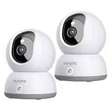 blurams 2K Smart Security Camera Indoor 2.4G WiFi Baby Monitor ⁣|Refurb 2PCS