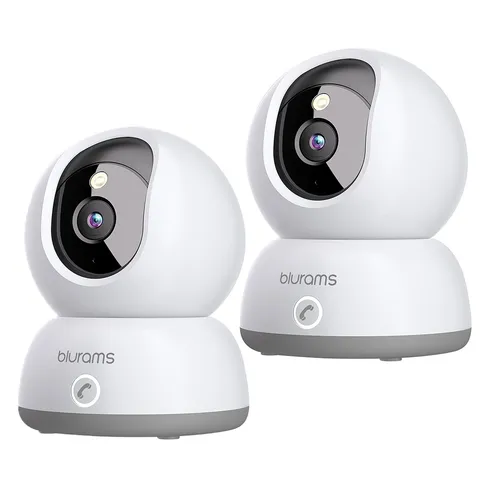 blurams 2K Smart Security Camera Indoor 2.4G WiFi Baby Monitor ⁣|Refurb 2PCS