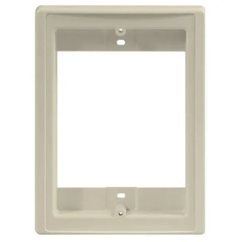 IST RETRO Intercom Door Station Retrofit Mounting Frame, Almond