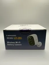 CINMOORE Wireless Wi-Fi Battery Camera BC22U 2.5K UHD Color Night Vision