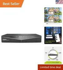 8 Channel H.264+ Surveillance DVR for Enhanced Home Security - No HDD Required