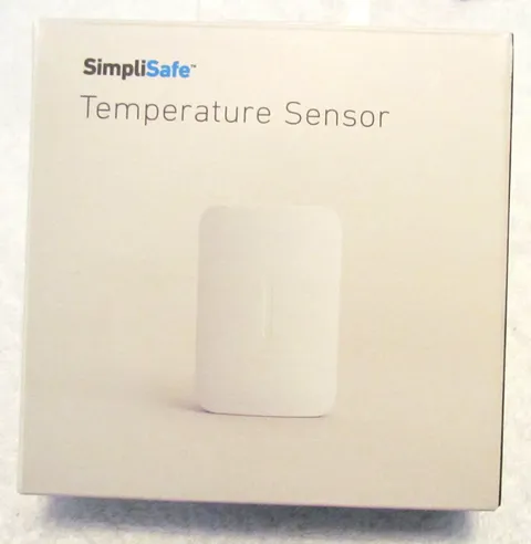 SimpliSafe Hot and Cold Temperature Sensor Open Box Newest Generation