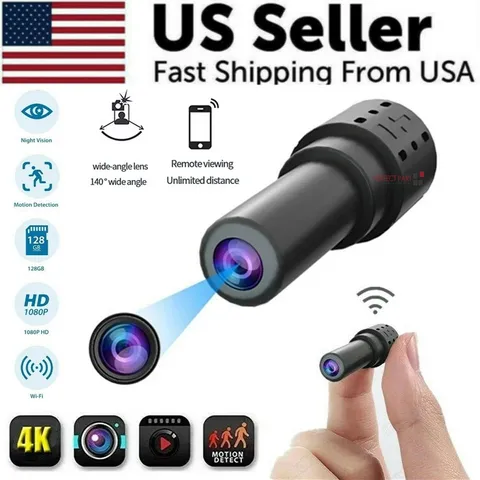 Mini UHD 1080P WiFi Wireless Camera IP Motion Detection Security Recorder Cam