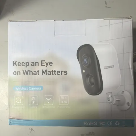 4PK Smart AI Battery Wireless Camera 2K, Battery Powered Wifi Ai Motion Detecti