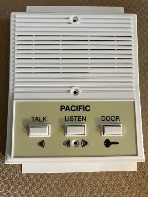 Pacific Electronics Model 3406 Apartment Intercom Station
