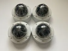 *LOT OF 4* Axis Dome PoE IP Network Camera P3225-LVE MKII Day Night In/Outdoor
