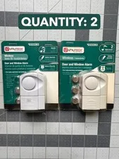 NOS VINTAGE 2-PACK LOT UTILITECH™ Wireless Door Window Alarm 0322263