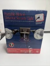 INTELECTRON Portable Motion Detector Security Light Model Outdoor BC8952K