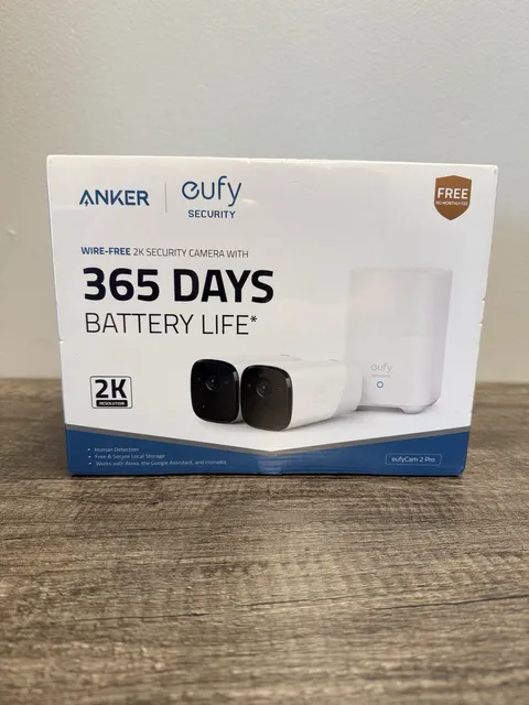 NEW! Eufy eufyCam 2 Wireless Home Security Camera System T88411D1 Factory Sealed