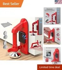 Portable Alarm Door Stopper, Portable Door Jammer, Travel Anti Theft Door Blo...