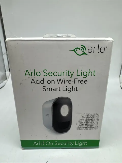 Arlo Indoor/Outdoor Smart Home Security Light Motion Sensor Add On AL1101-100NAS
