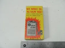 Vintage Aro Chain Burglar Alarm No. 240 With Original Box New Old Stock