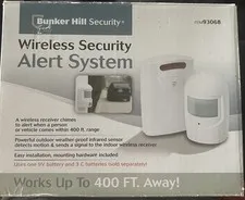 Bunker Hill Security Wireless 400 ft. Driveway Alert System Item 69590