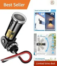 Innovative Automatic On/Off Lighting Control - Dusk to Dawn Sensor  Rated