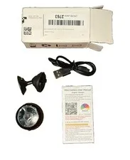 Dome Camera Pet Cam 1080P HD Wifi Wireless Black