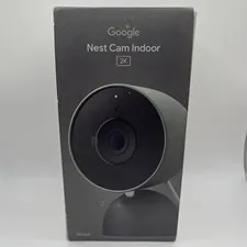 Google Nest Cam Indoor Wired 3rd Gen 2K Security Camera Hazel 2025