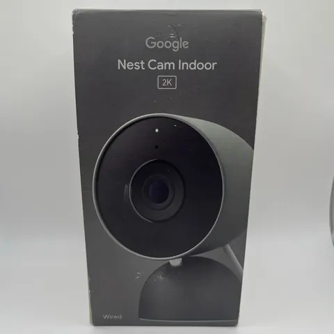 Google Nest Cam Indoor Wired 3rd Gen 2K Security Camera Hazel 2025
