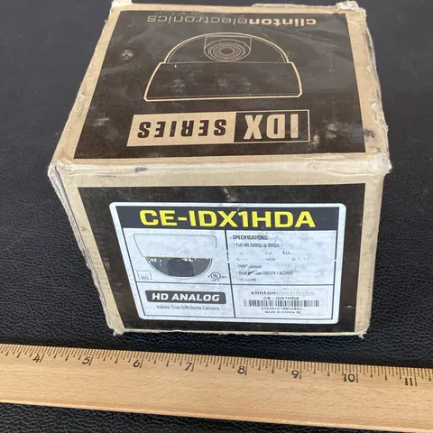 CE-IDX1HDA Clinton Electronics HD Analog Indoor True D/N Dome Camera - 1080p NOS
