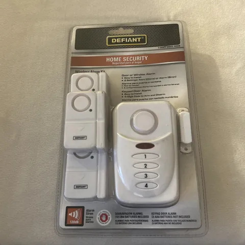 Defiant Wireless Home Security Door Window Alarm Kit  Zone Stand Alone 6 pieces