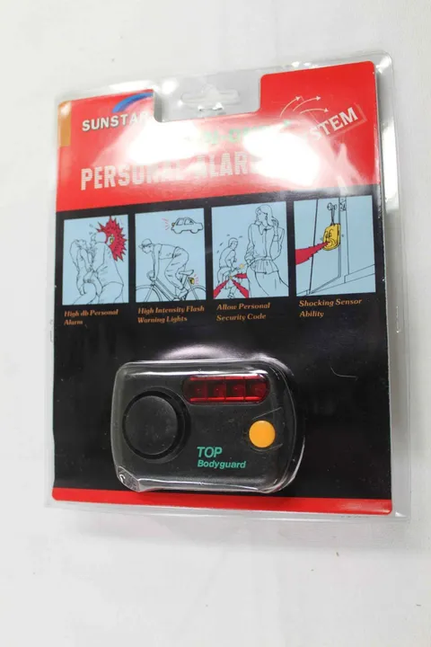 Personal Alarm System Top Body Bicycle Door Guard