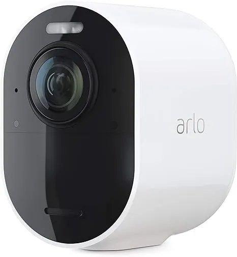 Arlo Ultra 2 one Camera Indoor/Outdoor Wireless 4K Security - Scratch & Dent
