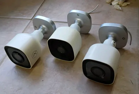 Alarm.com ADC-V723 Wireless Outdoor Security Camera- Lot Of 3 Cameras