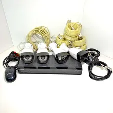 Samsung SDR-5100N 4-Channel Digital CCTV I System with 4 Cameras